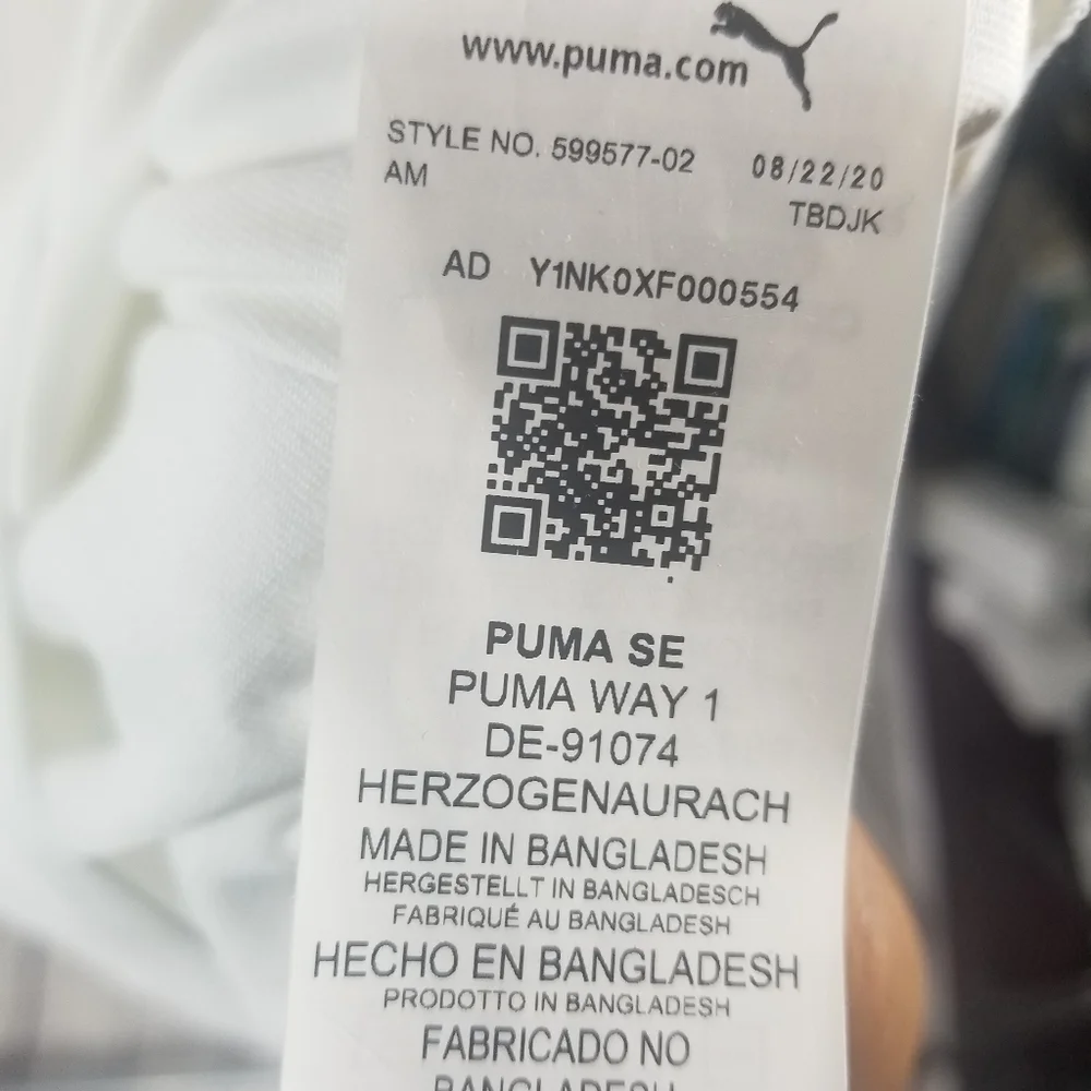 PUMA WHITE WOMEN'S TOP 🙎‍♀️🥰💚 - Picture 6 of 6